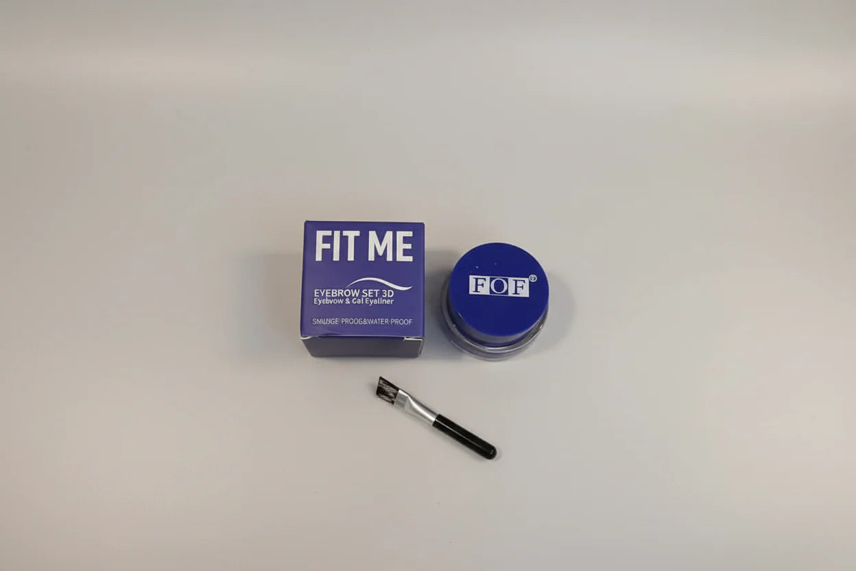 12 Shades , Perfect Brows & Eyes , 3d eyebrow  , gel eyeliner ,Makeupstashpk