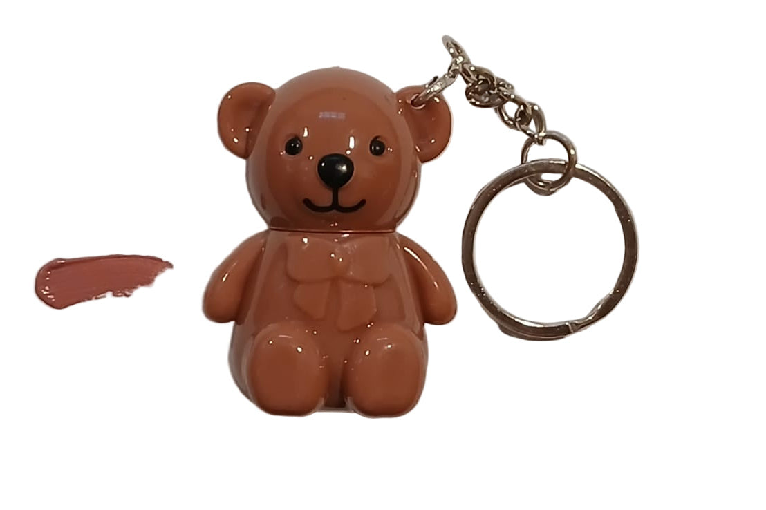 MOCALLURE Bear Matte Lip Gloss Key Chain Style Trendy Lip Gloss - Makeup Stash Pakistan
