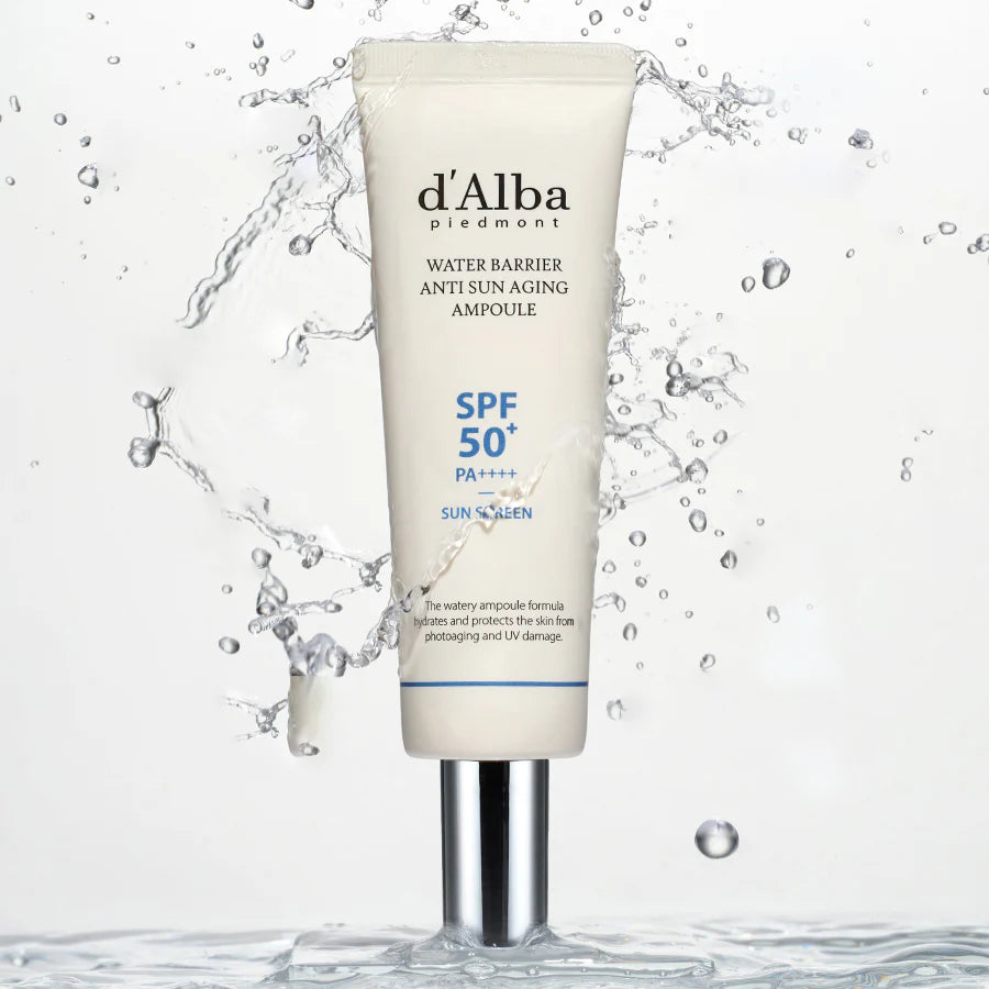 d'Alba - Water Barrier Anti Sun Aging Ampoule 50ml-Makeup Stash Pakistan