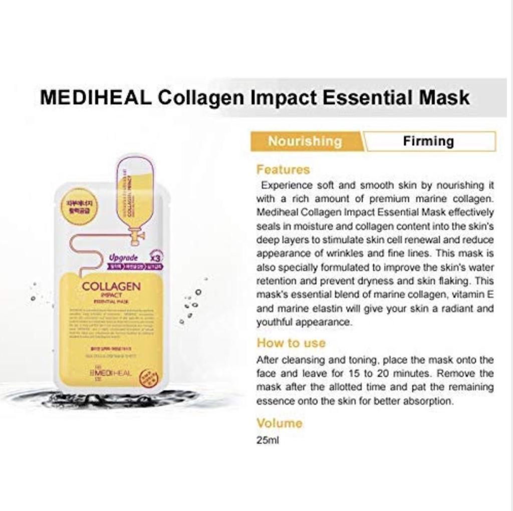 Collagen Mask, Korean Sheet Mask, Anti Aging Face Mask, Collagen Face Mask, Hydrating Sheet Mask, Skin Firming Mask, Korean Skincare, Makeupstashpk