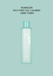 NUMBUZIN No.1 Pure-full Calming Herb Toner 300ml Makeup Stash Pakistan