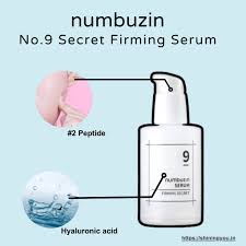 Numbuzin - No. 9 Secret Firming Serum 50ml Makeup Stash Pakistan