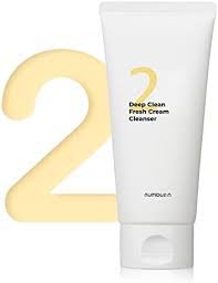 numbuzin No.2 Deep Clean Fresh Cream Cleanser 120ml Makeup Stash Pakistan
