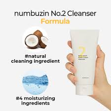 numbuzin No.2 Deep Clean Fresh Cream Cleanser 120ml Makeup Stash Pakistan
