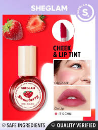 Sheglam Cheek & Lip Tint - Strawberry - Makeup Stash Pakistan