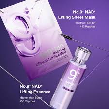 Numbuzin - No. 9 NAD Bio Lifting-sil Full Face Mask 28ml - Makeup Stash Pakistan