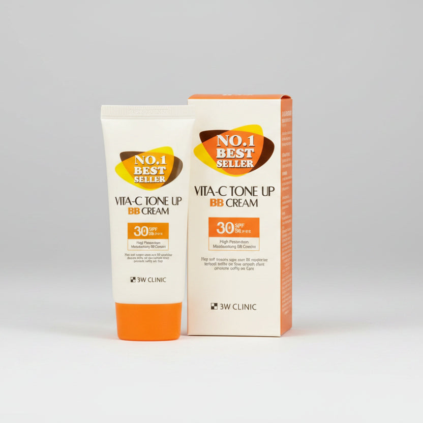 Tone Up BB Cream, Vitamin C BB Cream, Brightening BB Cream, Korean BB Cream, Light Coverage Foundation, Natural Glow Makeup, K Beauty Base, Daily BB Cream, Skin Tone Correcting Cream - Makeup Stash Pakistan