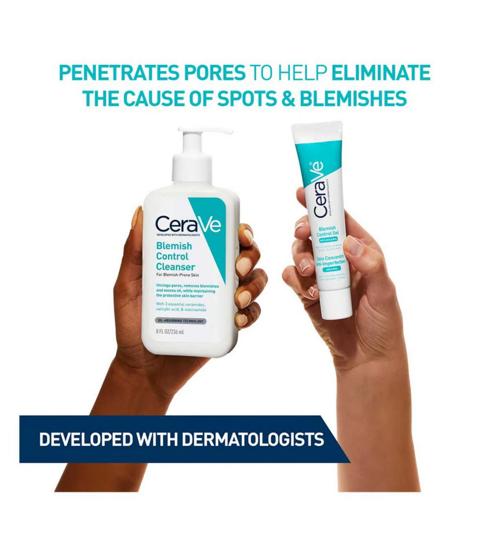 Blemish Control Cleanser, Salicylic Acid ,Face Was,Acne-Prone & Oily Skin , Ceramides & Niacinamide- Makeup Stash Pakistan