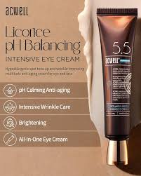 Acwell – Licorice Ph Blancing Eye Cream 30ml  Makeup Stash Pakistan