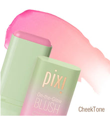 Pixi Blush Stick, Pixi Cheek Tone, Cream Blush Stick, Hydrating Blush, Dewy Blush, Glow Blush, Pixi Makeup, Cream Cheek Blush, Blush Stick, Natural Blush, Buildable Blush - Makeupstashpk