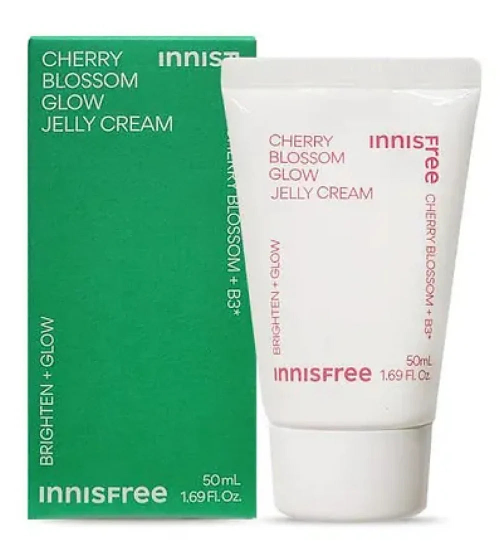 Innisfree Cherry Blossom Glow Jelly Cream 50ml (Tube) - Makeup Stash Pakistan