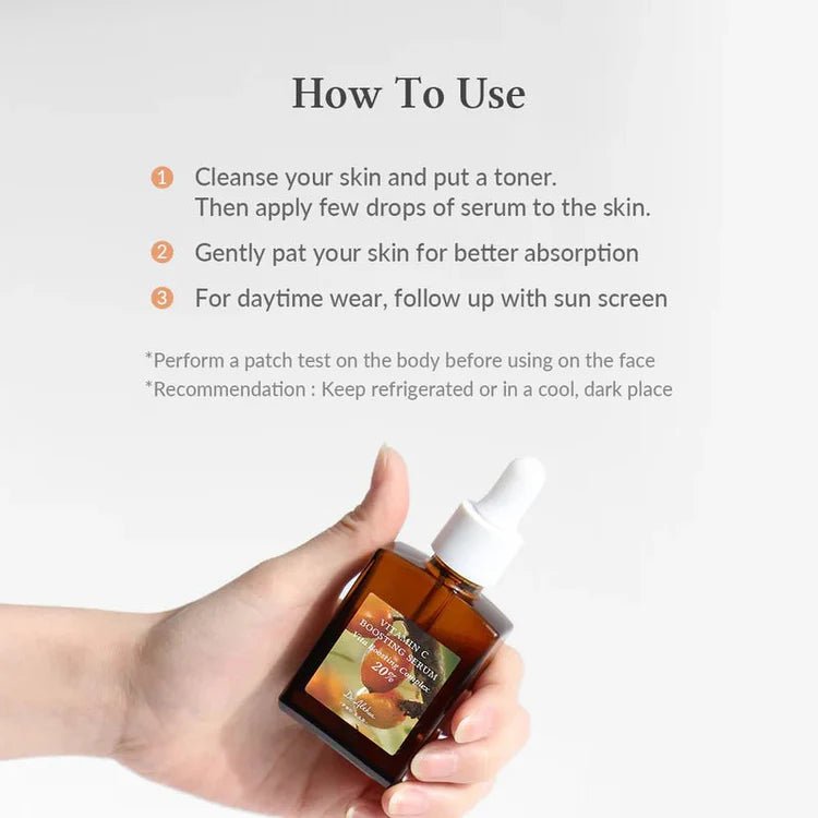Brightening Serum, Glowing Skin, Dark Spots,  Even Tone ,  Vitamin C , Boosting Seruml - MakeupStash Pakistan