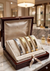 Gold Plated Bangles, Stainless Steel Bracelet, Stackable Bangles Women, Luxury Style Jewelry, Designer Inspired Bangles, Women Bangle Bracelet, Minimal Jewelry, Fashion Bangles, Gold Bracelet Women - Mkeupstashpk