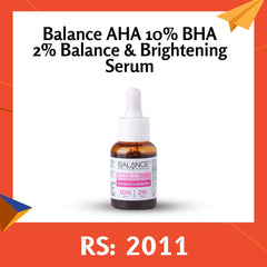 Balance AHA 10% BHA 2% Balance & Brightening Serum