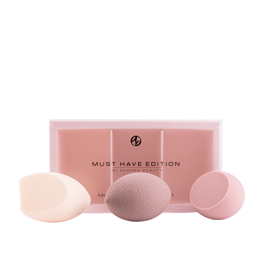 Essens Cosmetic Sponge Set 3pcs - Makeup  Stash Pakistan