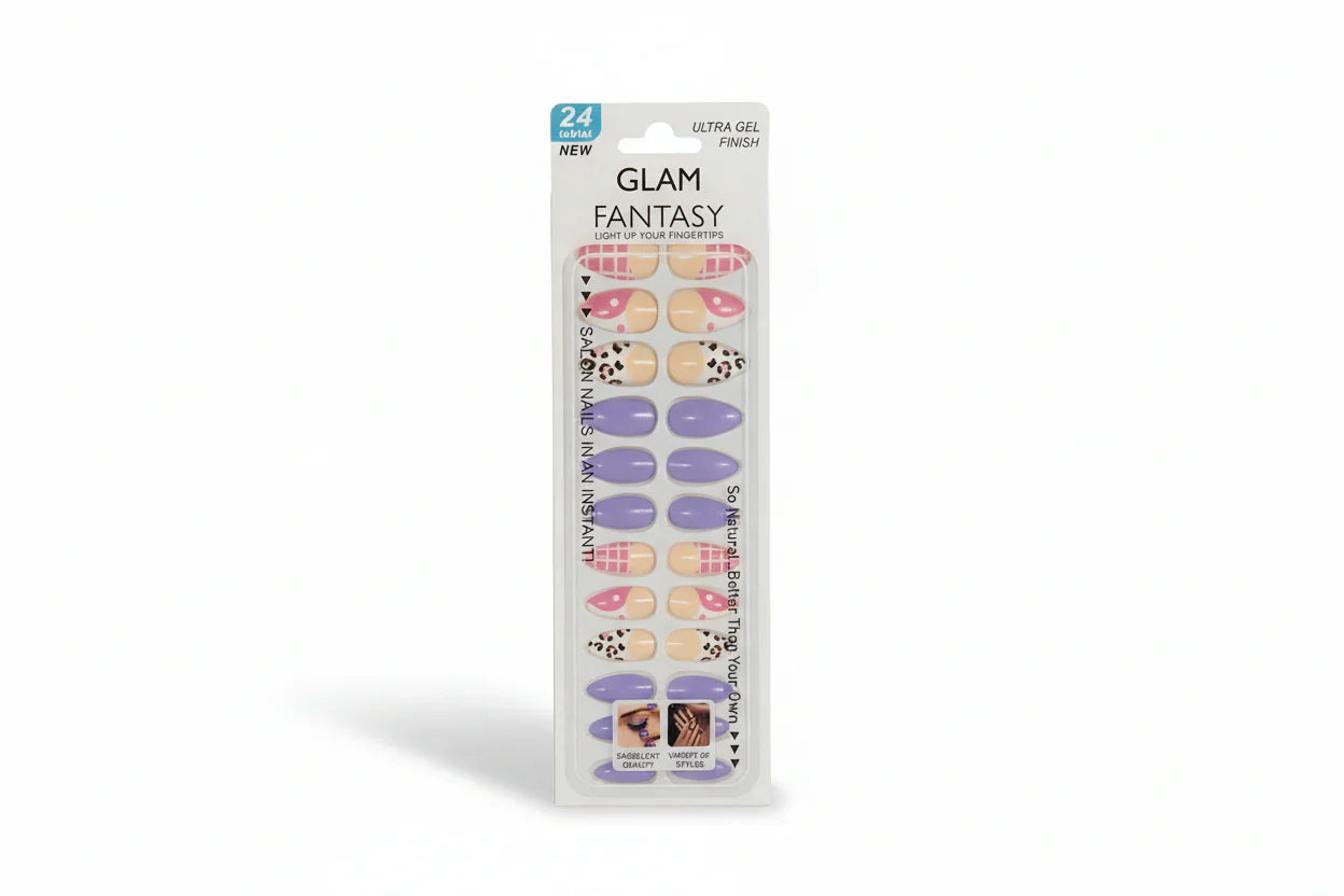 Salon Quality ,  Artificial  , Nail Set , Press on nails , Fashion nails , Makeupstashpk