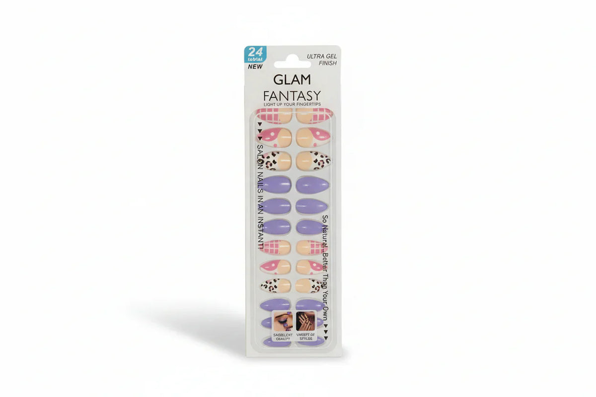 Salon Quality ,  Artificial  , Nail Set , Press on nails , Fashion nails , Makeupstashpk