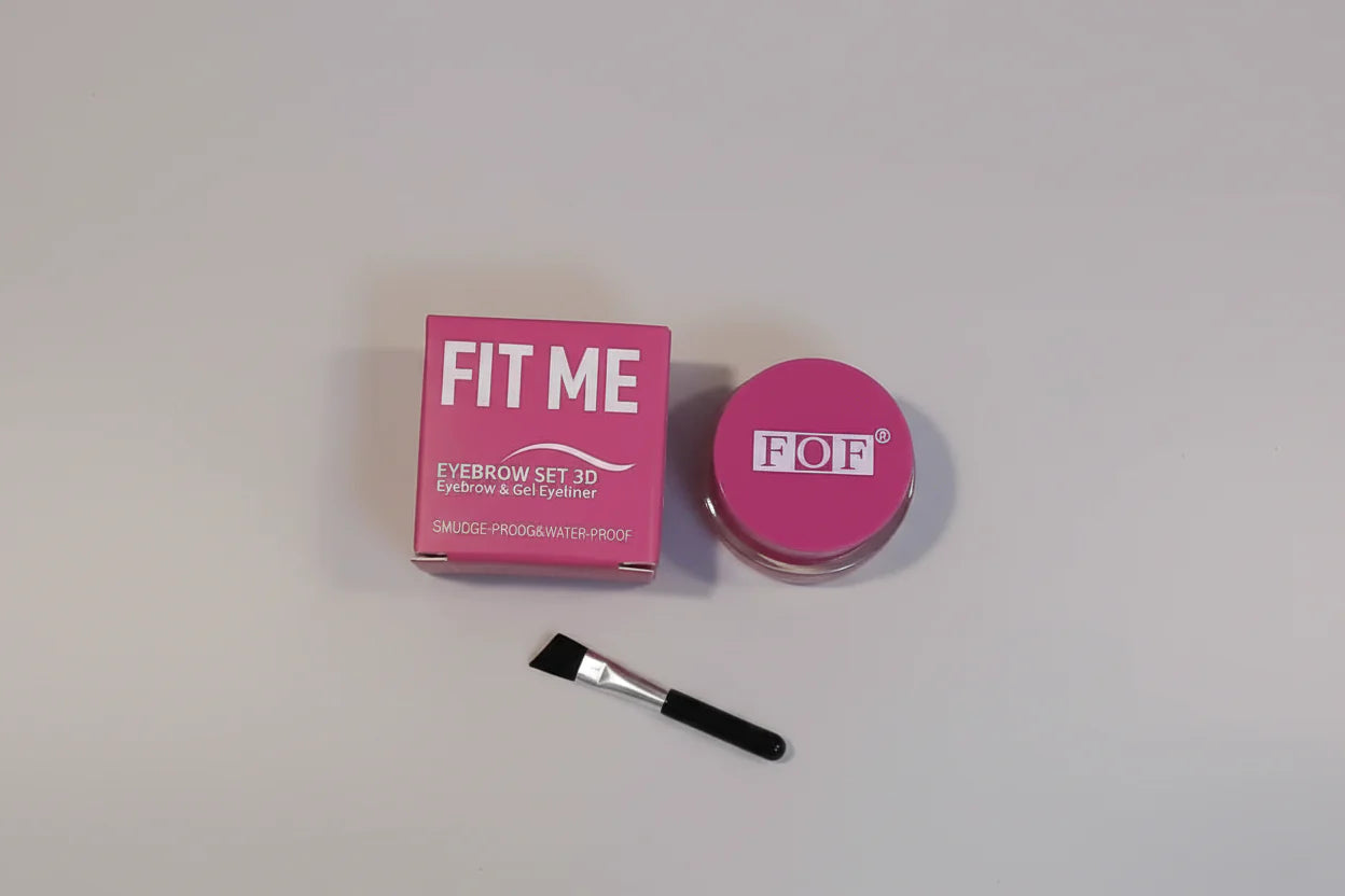 12 Shades , Perfect Brows & Eyes , 3d eyebrow  , gel eyeliner ,Makeupstashpk