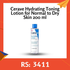 CeraVe Hydrating Toning Lotion for Normal to Dry Skin 200ml - Makeup Stash Pakistan