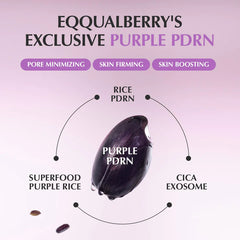 Eqqualberry PDRN serum, pore minimizing serum, pore tightening serum, skin repair serum, Korean skincare serum, oily skin serum, texture refining serum, enlarged pores treatment,Makeupstashpk