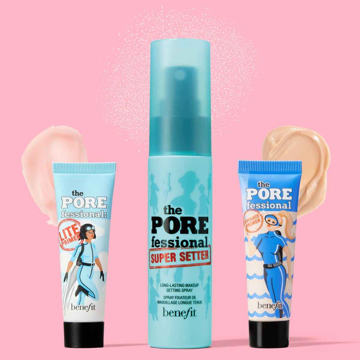 Benefit Pore Minimizer Squad Trio Set-Makeup Stash Pakistan