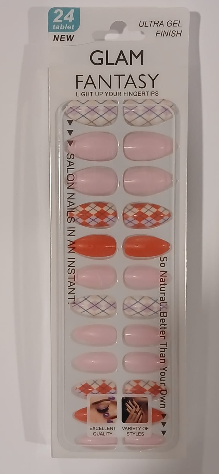 Glam Fantasy Light Up Your Fingertips Nails - Makeup Stash Pakistan