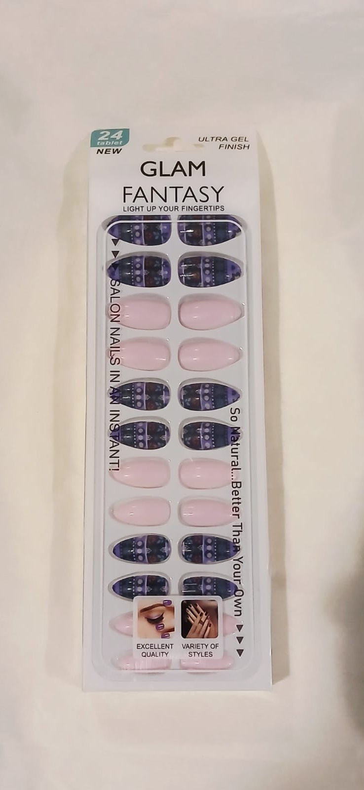 Glam Fantasy Light Up Your Fingertips Nails - Makeup Stash Pakistan