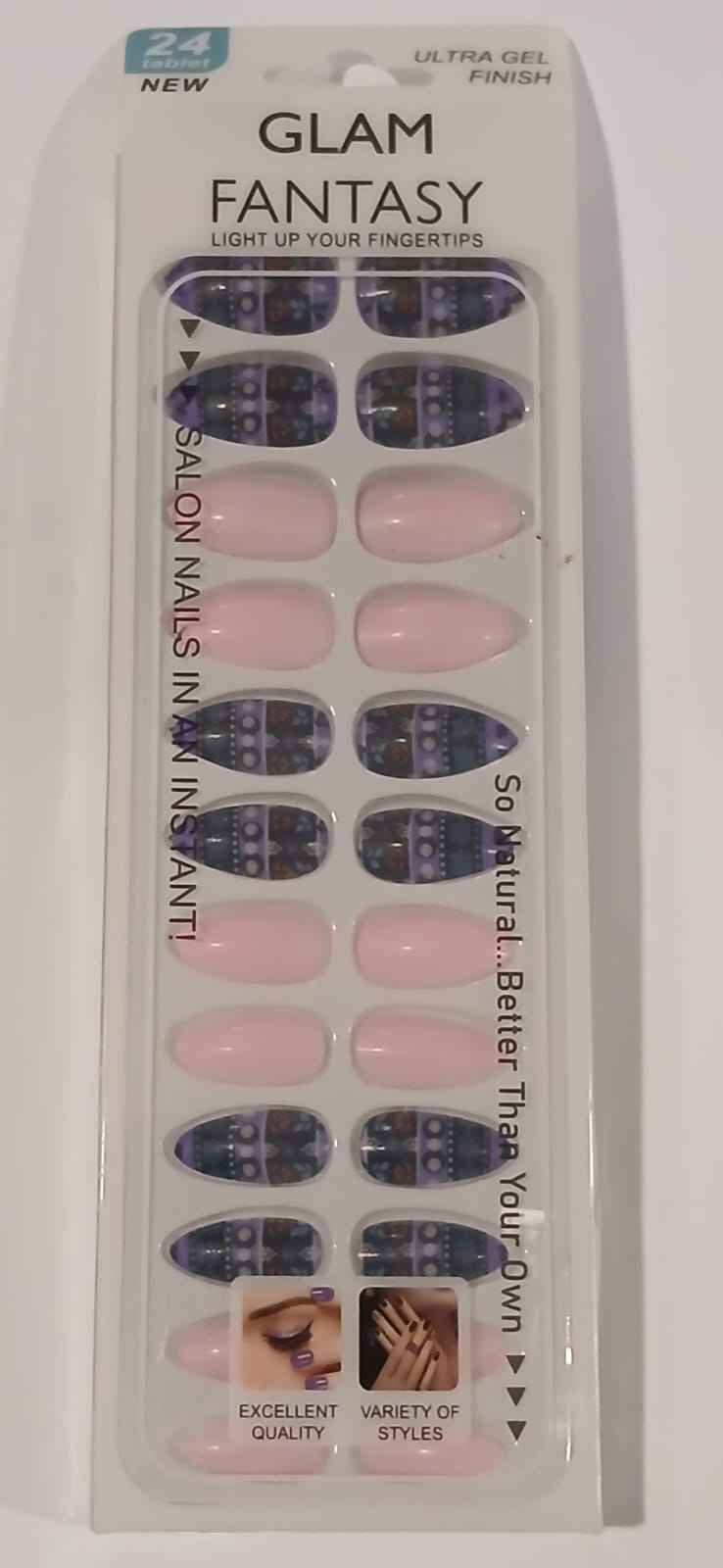 Glam Fantasy Light Up Your Fingertips Nails - Makeup Stash Pakistan