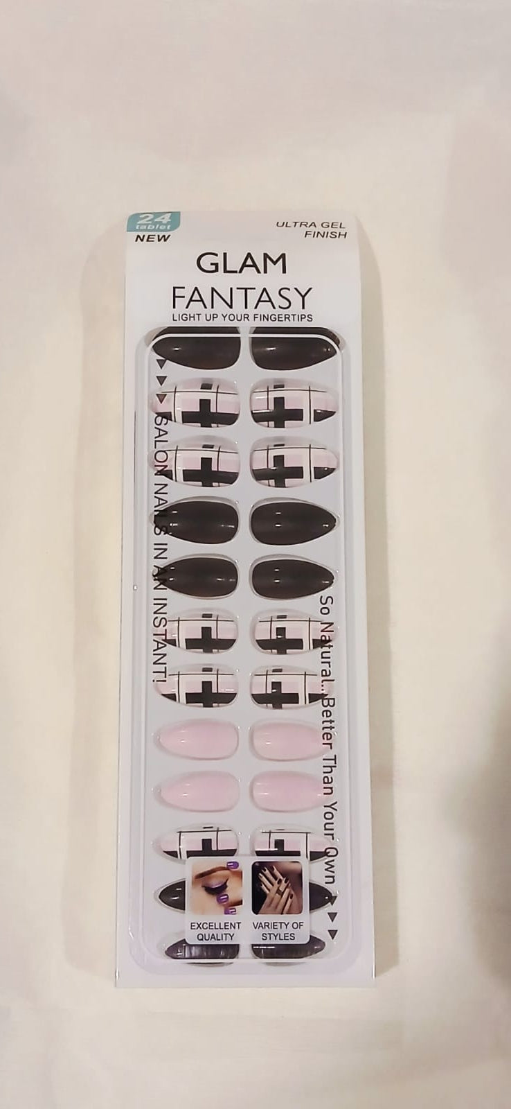 Glam Fantasy Light Up Your Fingertips Nails - Makeup Stash Pakistan