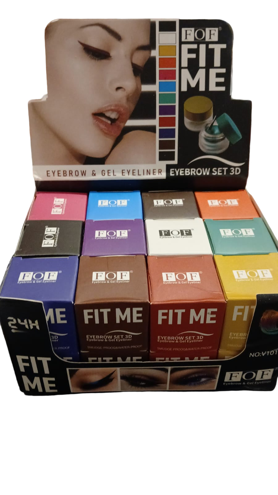 Fit Me Eyebrow Set 3D Eyebrow & Gel Eyeliner - Makeup Stash Pakistan
