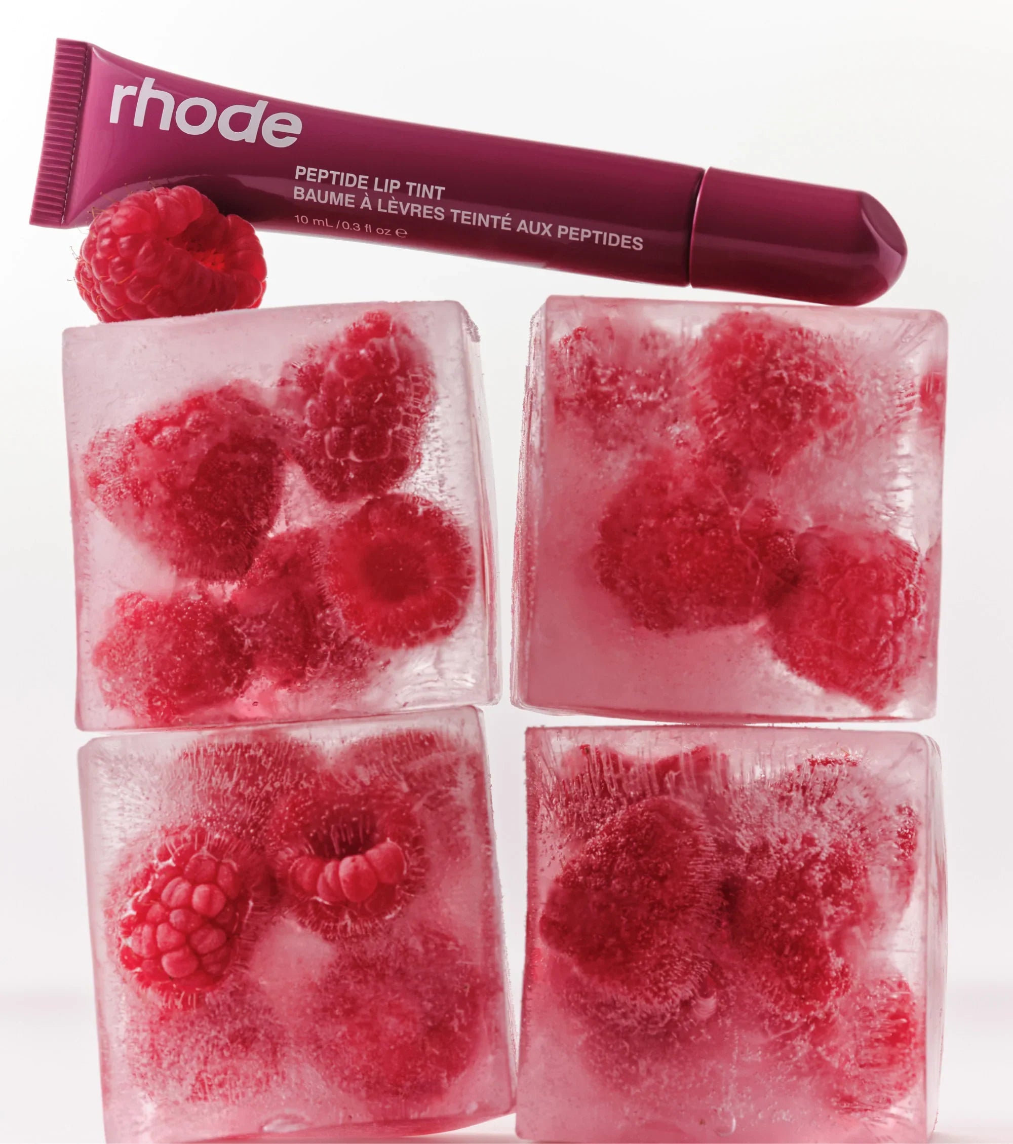 Rhode,Lip Tint,Hydrating,Raspberry Jelly,Glossy Lips,Makeuptashpk