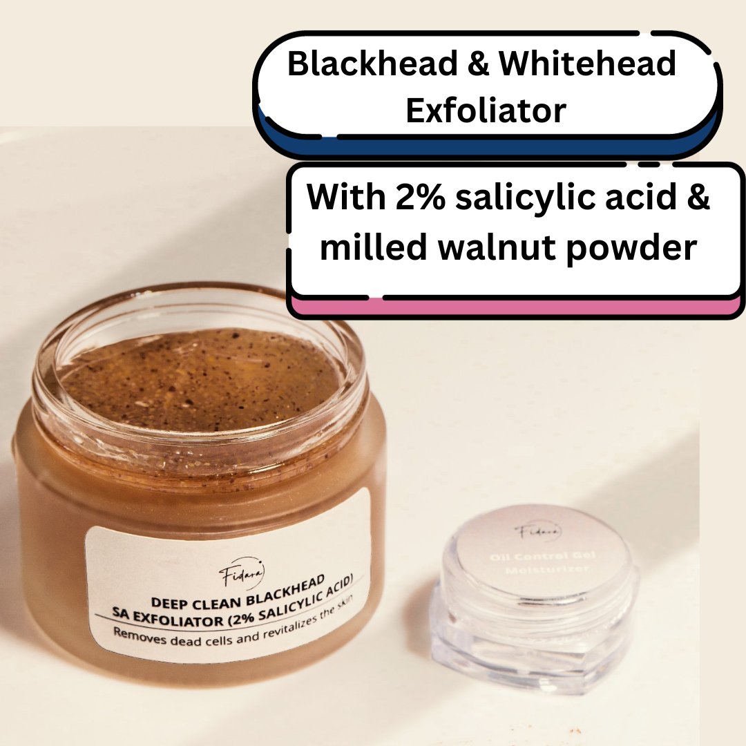 Fidara Beauty Deep Clean Blackhead Salicylic Acid Exfoliator - Makeup MSash PakiMSan - Fidara Beauty