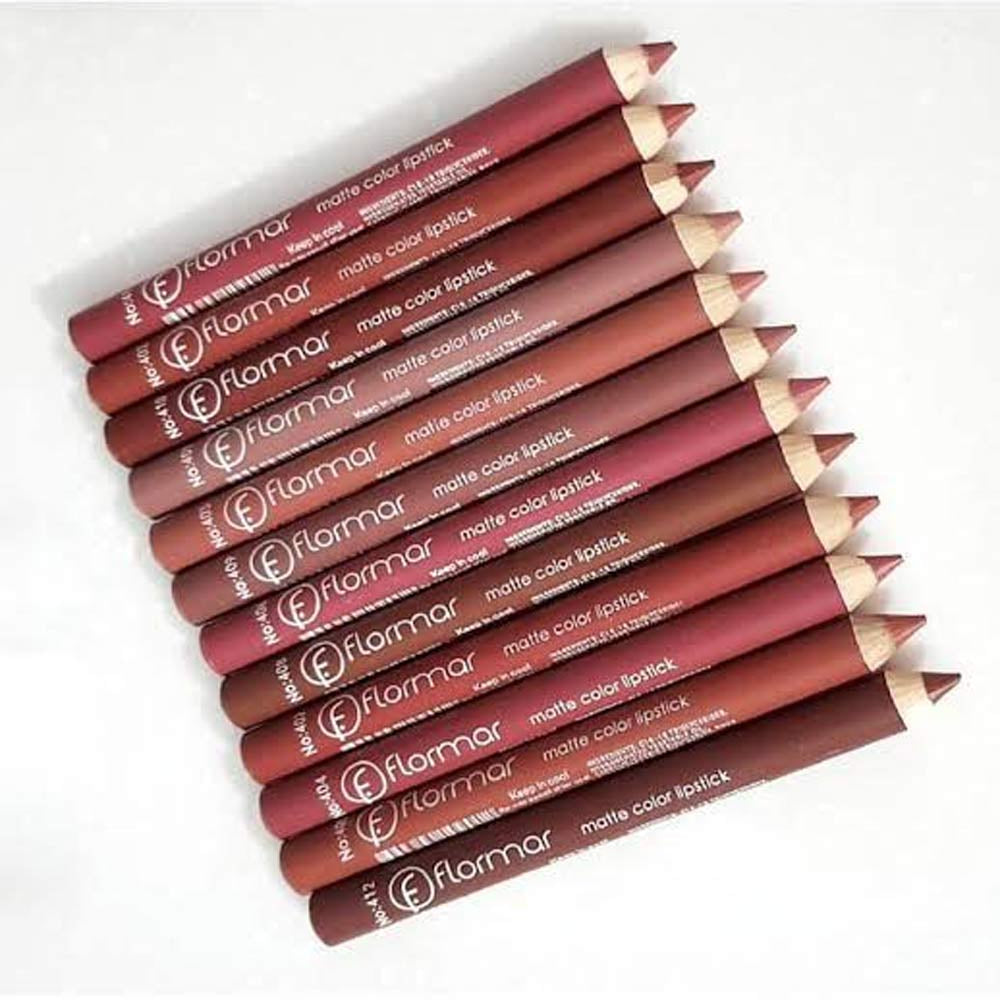FLORMAR Matte Lipstick Pencil – Long-Lasting, Soft Matte Finish & Precise Application