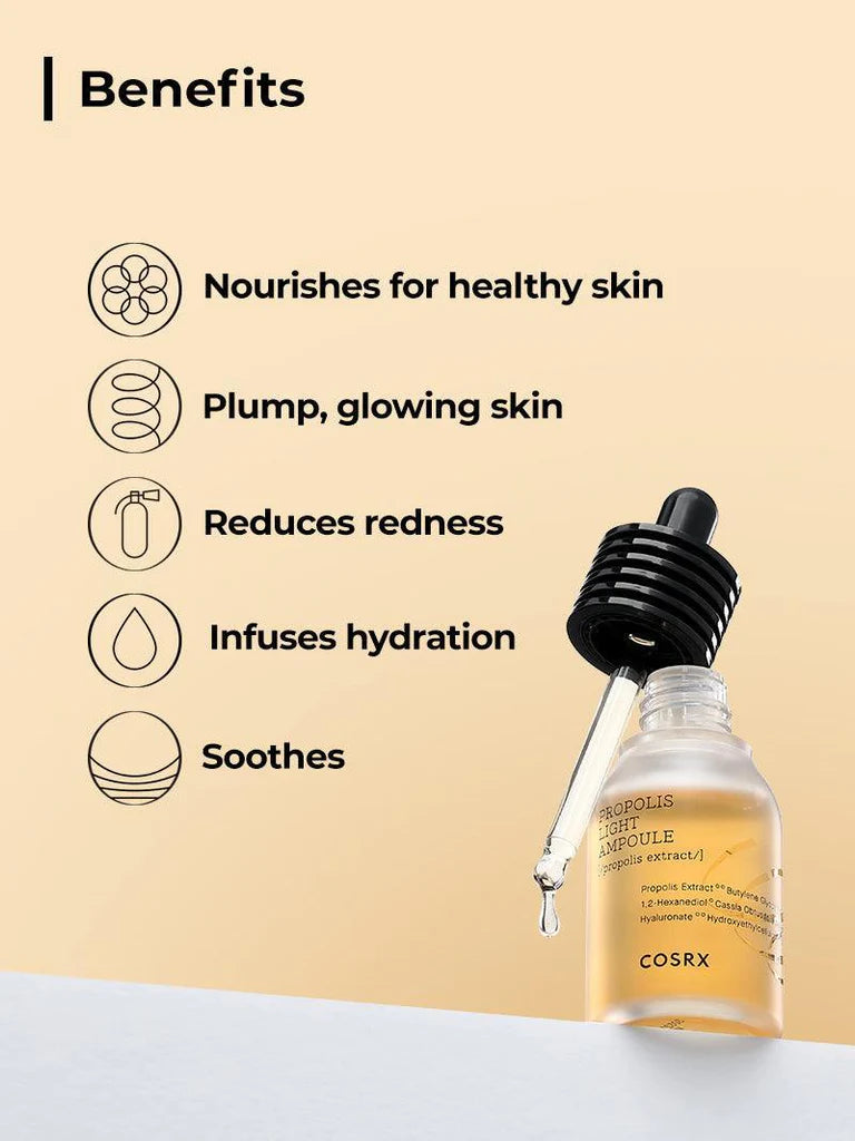 Cosrx - Full Fit Propalis Light Ampoule 30ml - Makeup Stash Pakistan 
