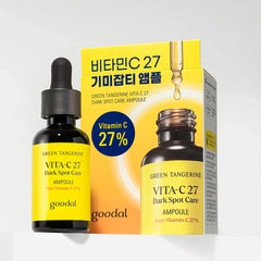 Goodal Green Tangerine Vita C 27 Dark Spot Care Ampoule 16g - Makeup Stash Pakistan