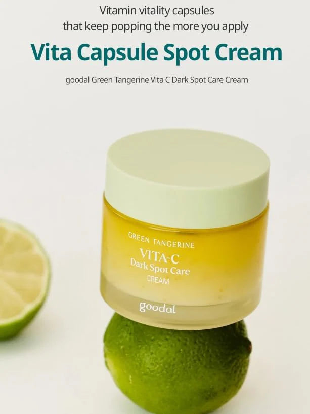 Goodal Green Tangerine vita C Dark Spot Cream 50ml - Makeup Stash Pakistan