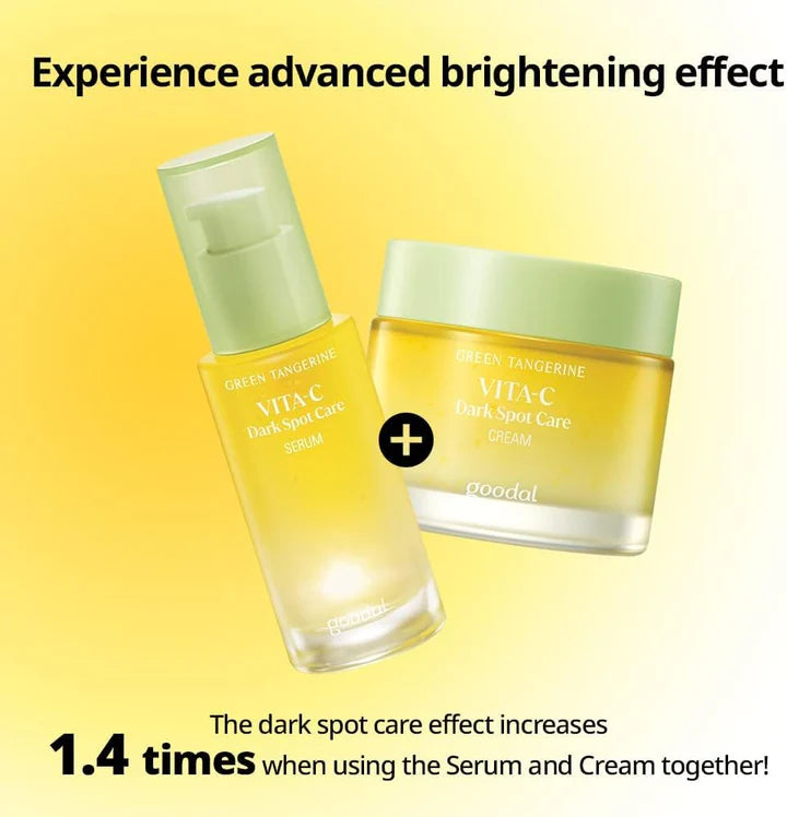Goodal Green Tangerine vita C Dark Spot Cream 50ml - Makeup Stash Pakistan