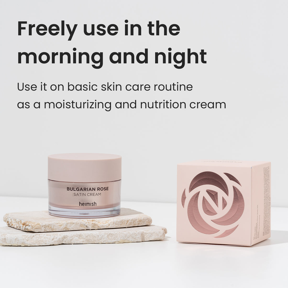 Heimish - Bulgarian Rose Satin Cream 50ml - Makeup Stash Pakistan