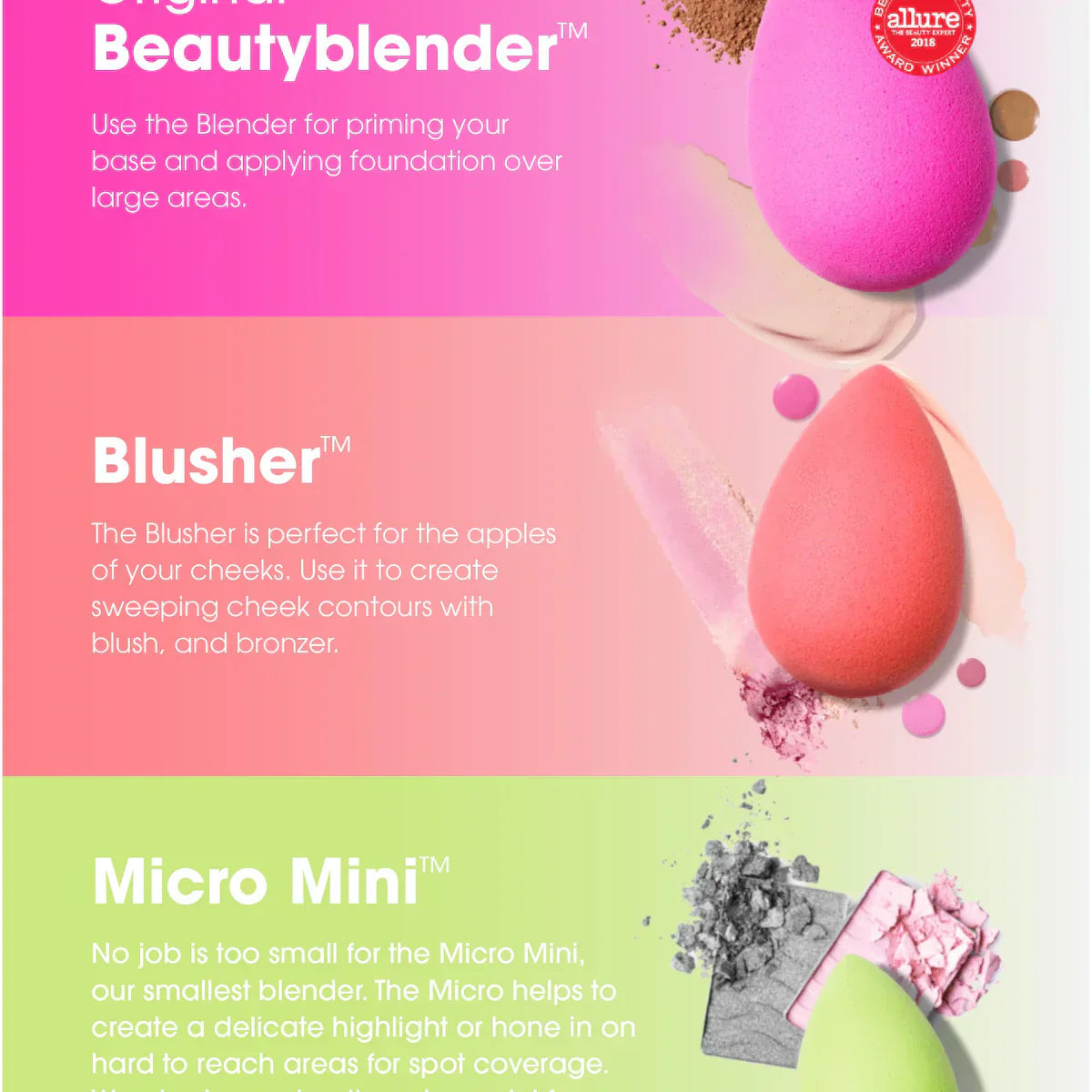 Emelie Beauty Blender “Fancy Meeting You” – Soft Makeup Sponge for Flawless Foundation & Concealer Blending