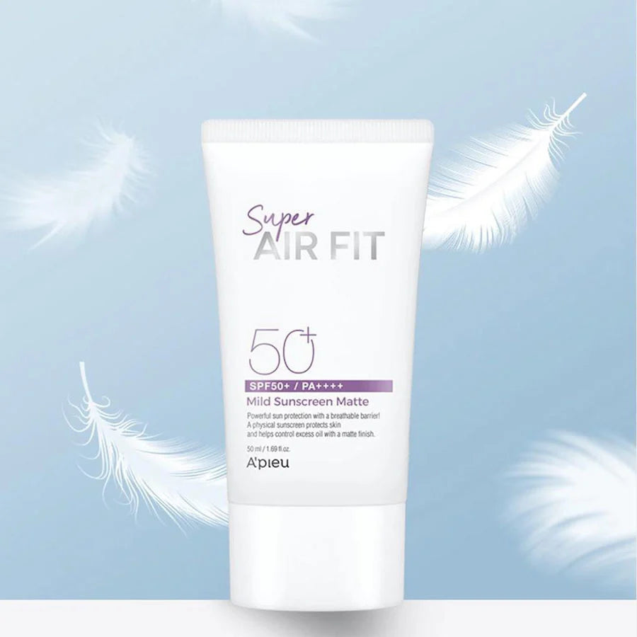 Apieu Super Air Fit Mild Sunscreen Matte Ex 50ml - Makeup Stash Pakistan