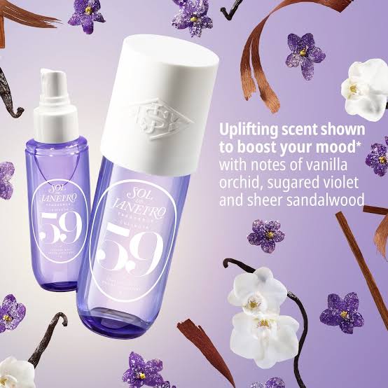  Perfume Mist, Warm Vanilla, Orchid Hair, Body Fragrance Spray, Long-Lasting Body Mist, Makeup Stash Pakistan