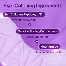 Numbuzin – No.9 NAD+ Collagen +50 Peptides Eye Patches 8g - Makeup Stash Pakistan
