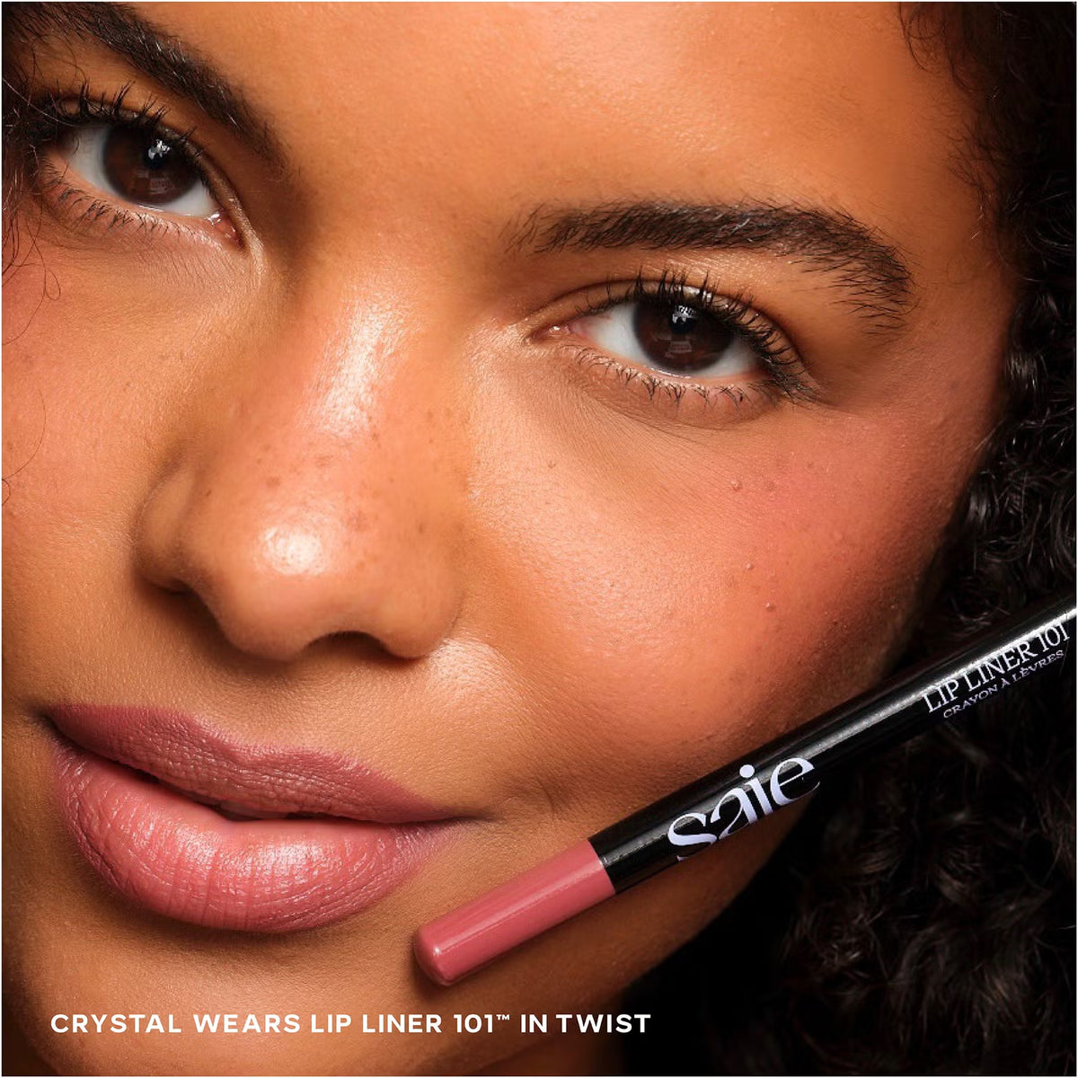 Saie Lip Liner 101 – Twist | Creamy Clean Lip Pencil