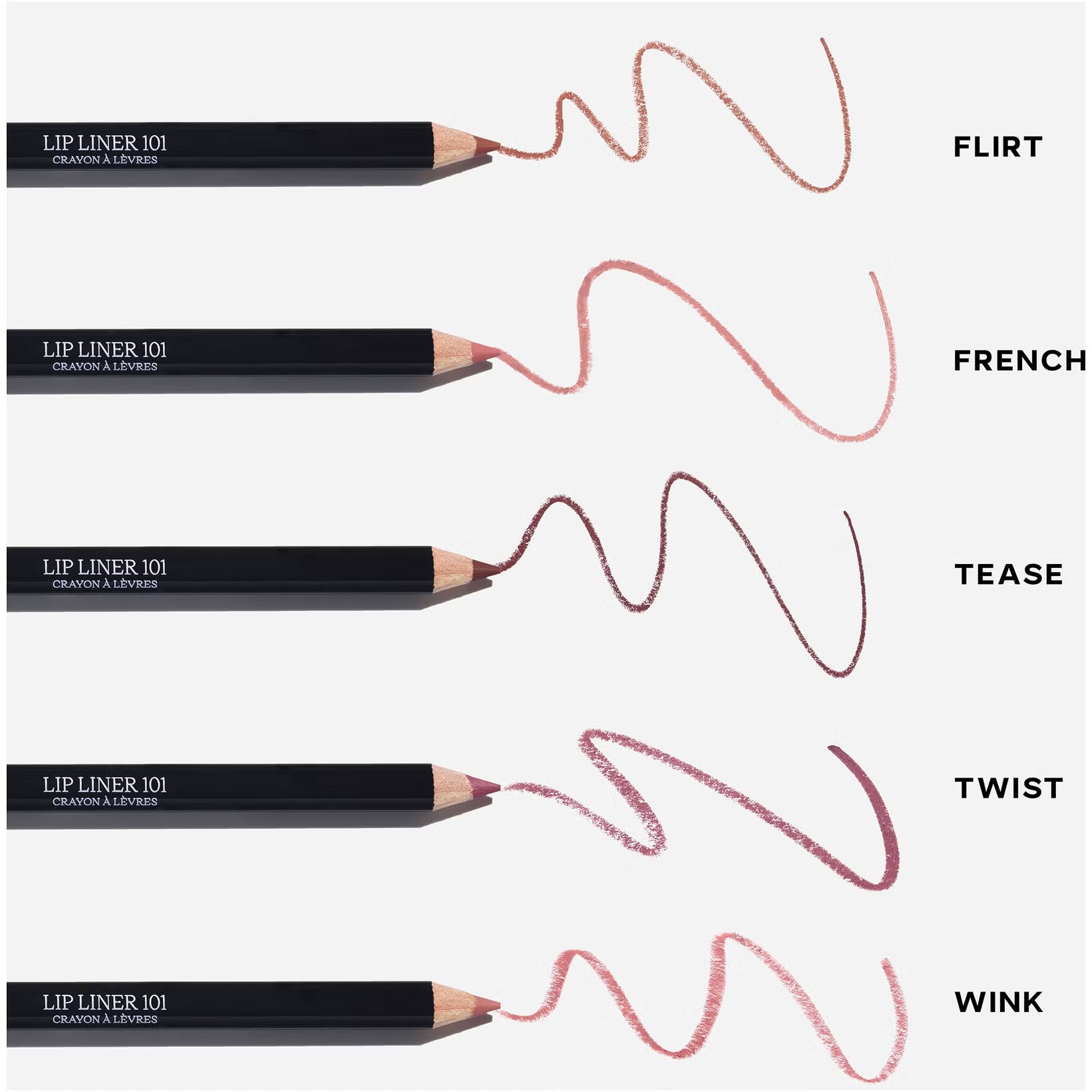 Saie Lip Liner 101 – Twist | Creamy Clean Lip Pencil