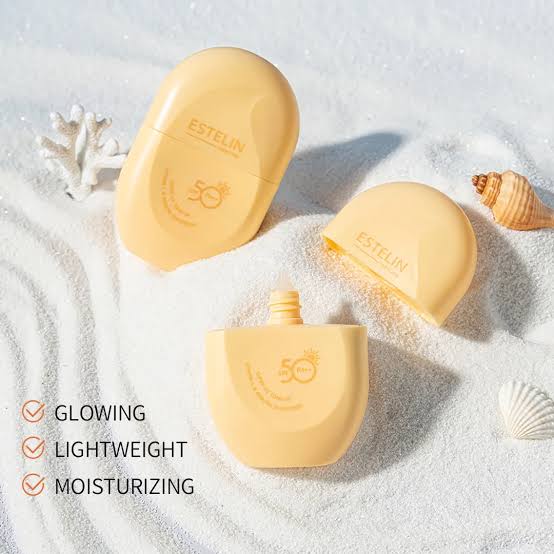 Estelin, Estelin Sunscreen, Estelin Super UV Sunscreen, Tone Up Sunscreen, Tone-Up Sunscreen, Vitamin C Sunscreen, Arbutin Sunscreen, Vitamin C & Arbutin, Face Sunscreen, Facial Sunscreen, UV Protection - Makeupstashpk