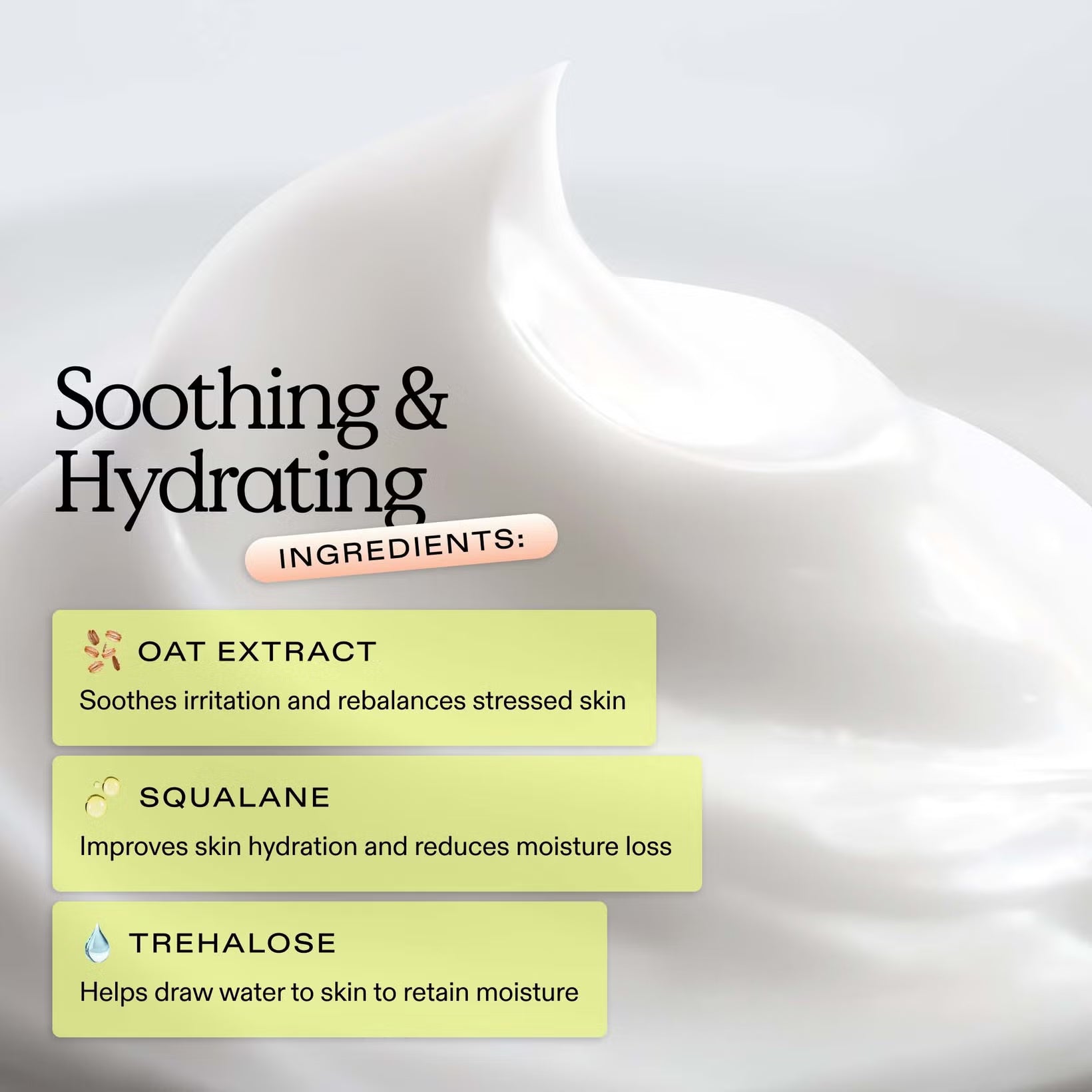 oat water cream, soothing moisturizer, lightweight moisturizer, korean skincare cream, sensitive skin moisturizer, acne safe moisturizer, gel cream moisturizer, k beauty moisturizer, hydrating cream, minimal skincare, oat extract cream, mini skincare, travel size moisturizer, calming cream - Makeup Stash Pakistan