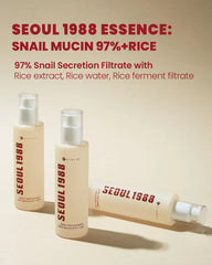K-Secret - Snail Mucin 97% + Rice Essence 100ml - Makeup Stash Pakistan
