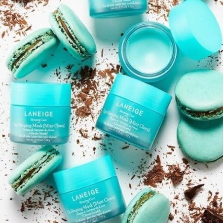 Laneige Lip Sleeping Mask Mint Choco 3g - Makeup Stash Pakista