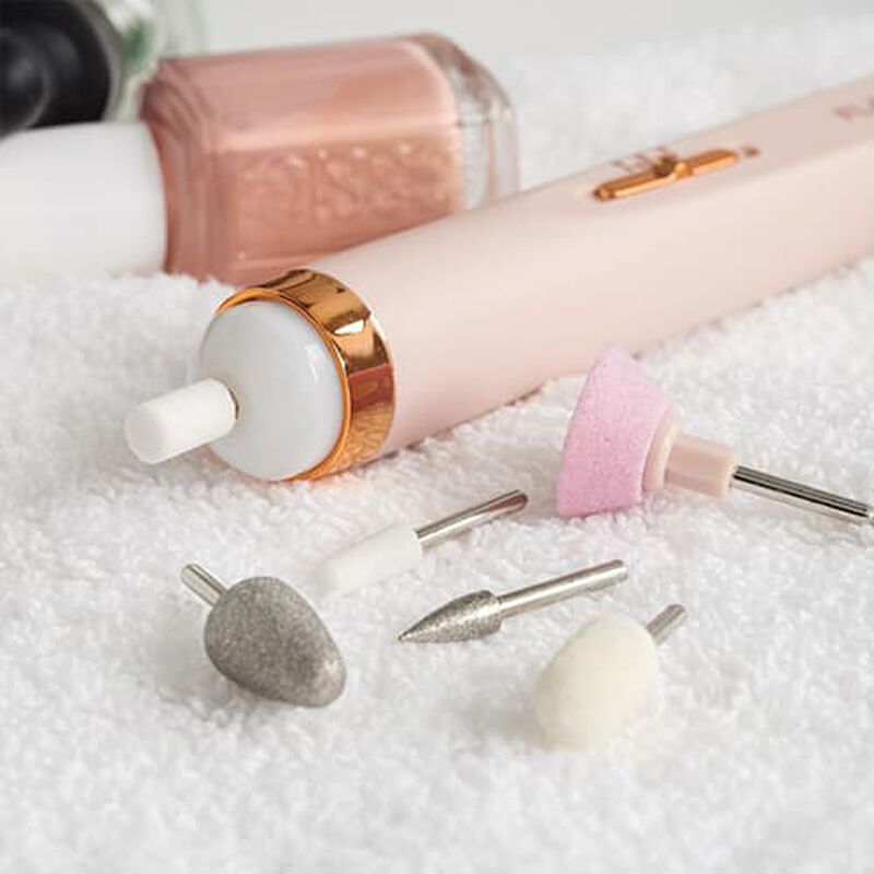 Finish Touch Flawless, Finish Touch Salon Nails Machine, Electric Nail File, Nail Machine, Nail Drill, Nail Buffer, Nail Polisher, Manicure Kit, Pedicure Kit, Professional Nail Care, Acrylic Nail File, Gel Nail File, Nail Grooming Tool, Home Nail Kit - Makeupstashpk