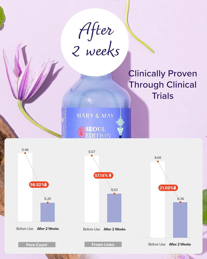 Mary & May - Retinol 0.1% Bakuchiol Cica Serum 80ml - Makeup Stash Pakistan